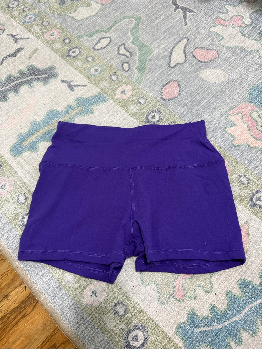 Purple Women's Active Shorts